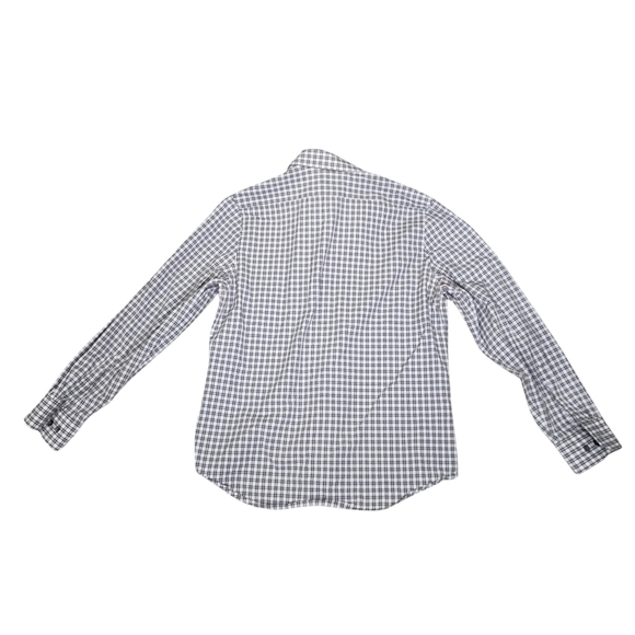 Express Modern Fit Plaid Button Down Shirt Size Large - Picture 3 of 8